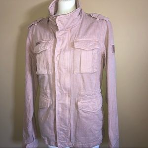 Superdry Mauve Rookie Jacket Sz 8 EUC